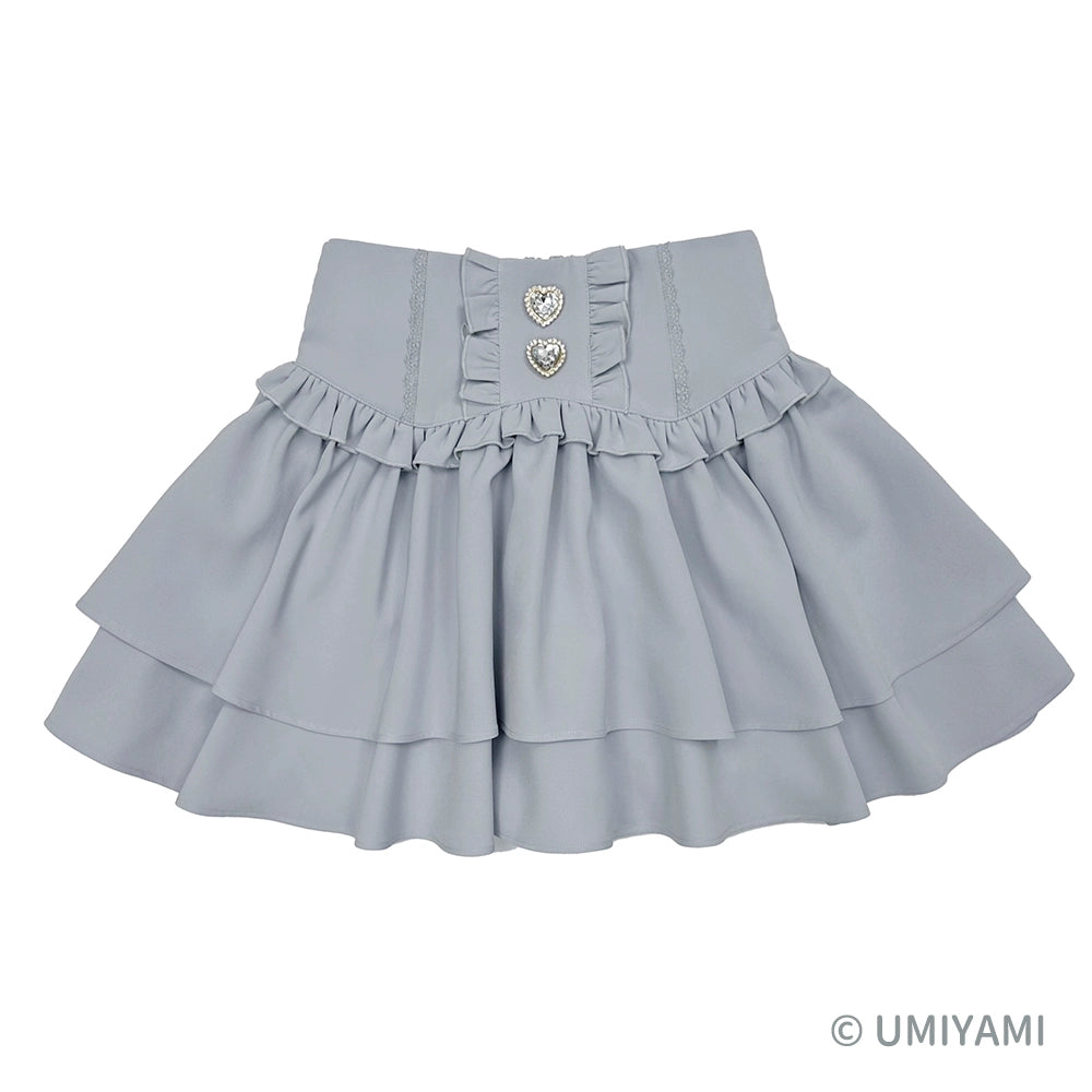 Jirai Kei Skirt Tiered Skirt Multi-color Dress – Honey Wardrobe