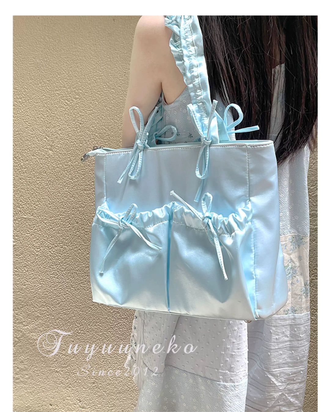 Imitation Silk Tote Itabag, Multiple Color 45430:851533