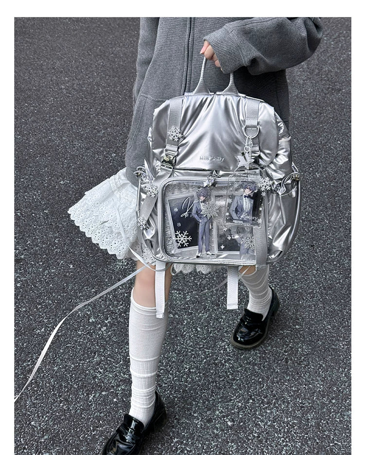 Large Capacity Itabag, Casual School Backpack 45428:848514