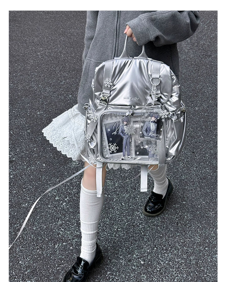 Large Capacity Itabag, Casual School Backpack 45428:848514