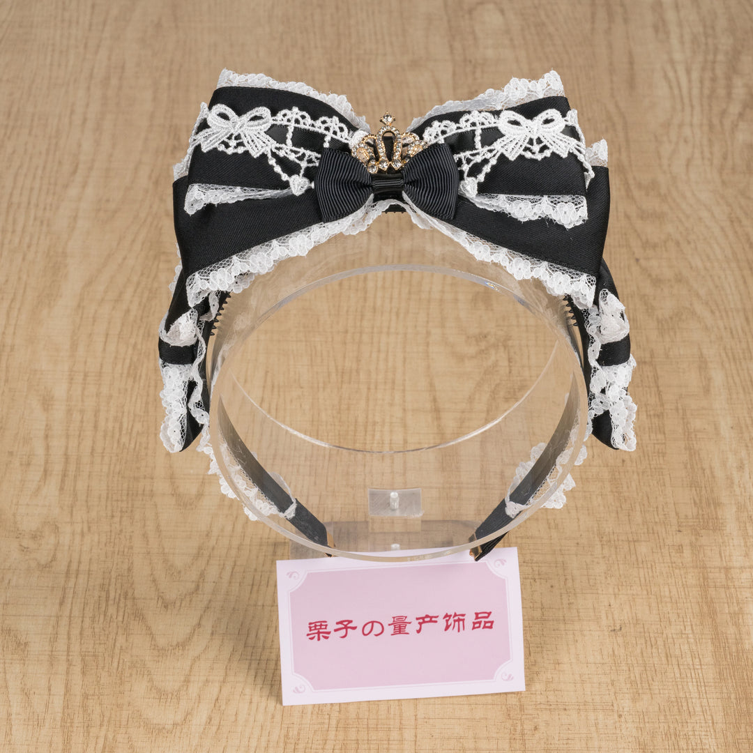 Jirai Kei Bowknot KC, Rhinestone Crown 44956:832804