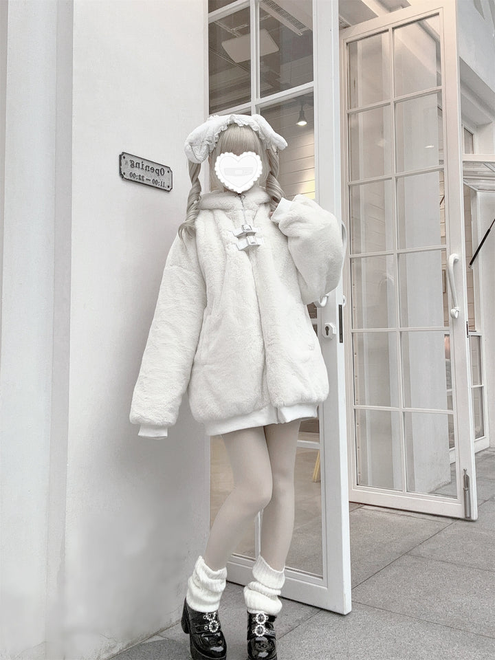 Winter Tenshi Kaiwai Coat, Bunny Ear Hood 44151:802124