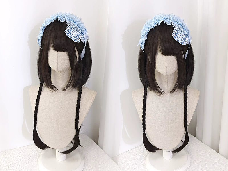 Jirai Kei Lolita Jellyfish Shape Dark Brown Wigs 22048:325302 22048:325302