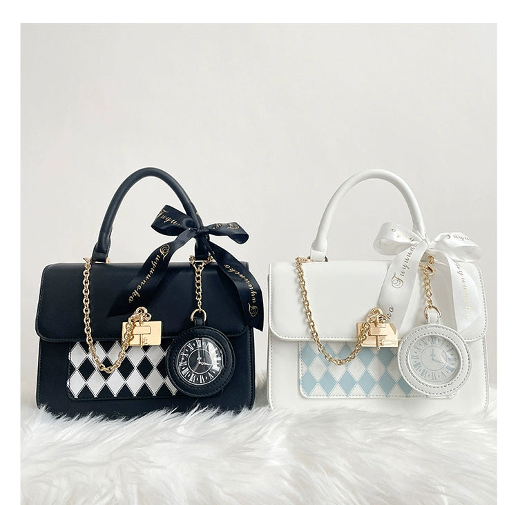 Lolita Ita Bag with Clear Window & Removable Strap Mirrorland Alice Series 43237:770724