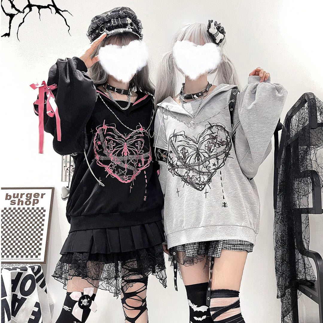 Skirt hoodie outfit sale