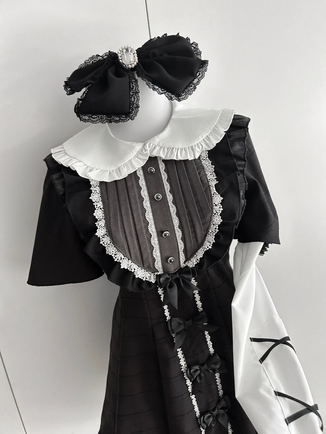 Jirai Kei Dress Set, Detachable Sleeves 45130:837202