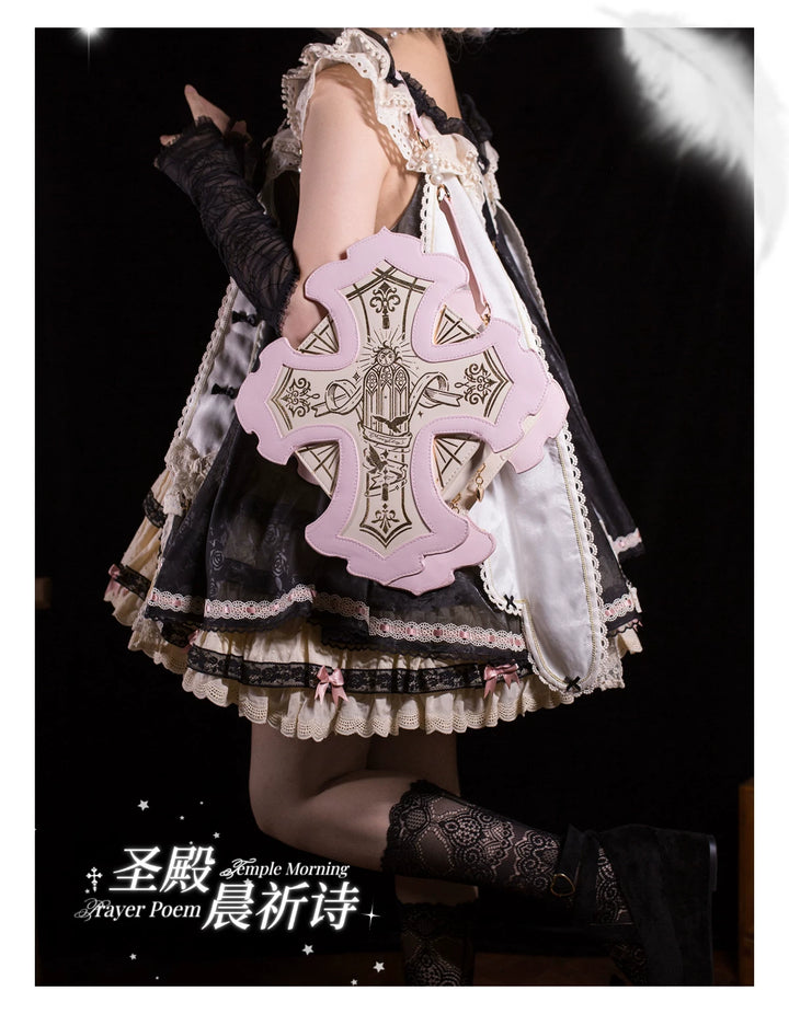 Gothic Lolita Bag, Two Detachable Shoulder Straps 45411:847012