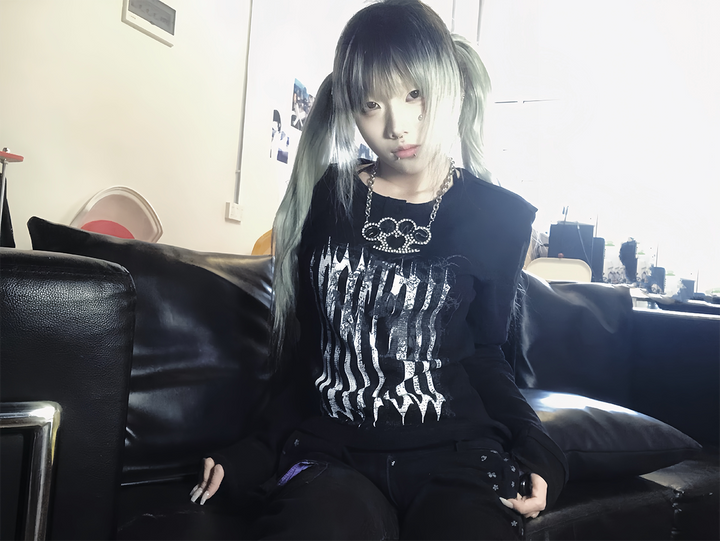 Long-Sleeved Long Sleeve T-Shirt, Fitted Design 44779:825557