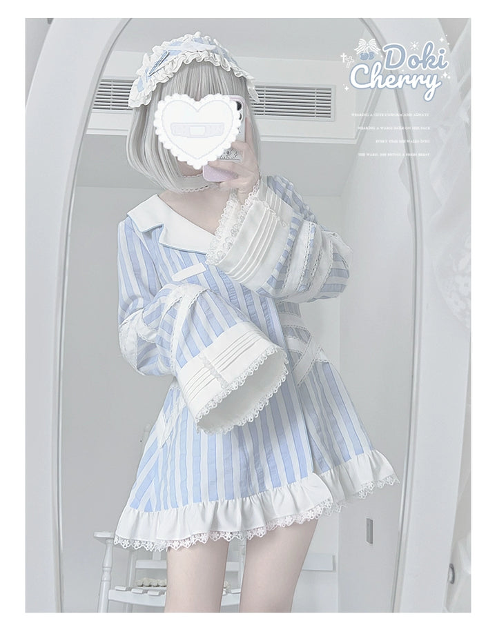 Tenshi Kaiwai Dress + Pocketed Cotton Shorts 43589:780576