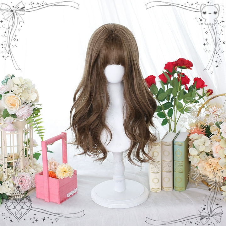 Lolita Wig Jirai Kei Long Wig JK Daily Curly Wig 35612:496114 35612:496114