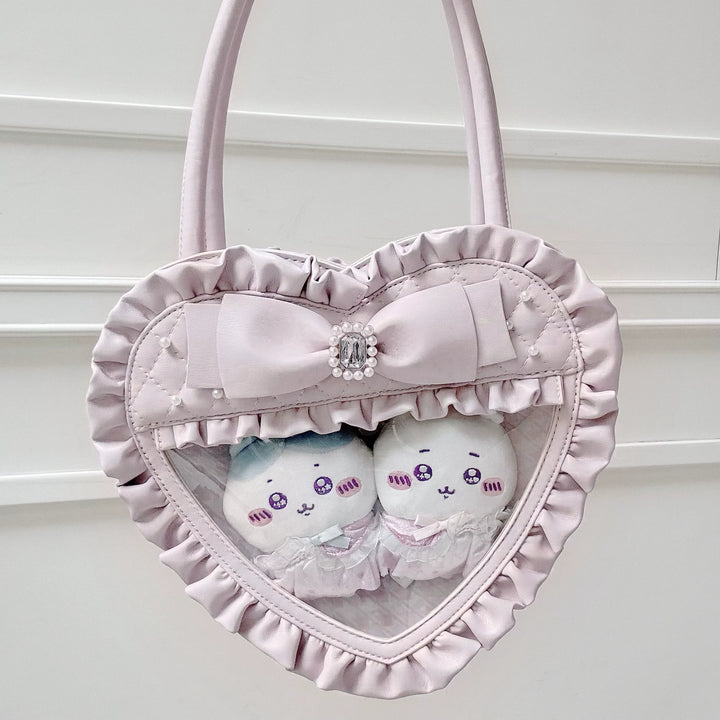 Jirai Kei Heart-shaped Itabag, Detachable Pinning Board 44774:824810