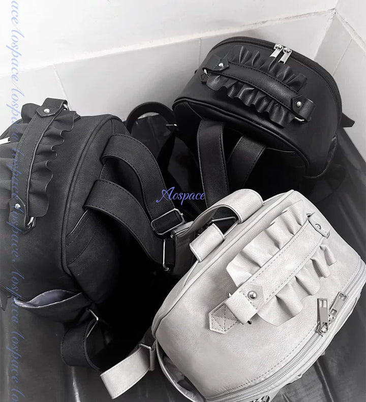 Subculture Punk Backpack Bag, Adjustable Shoulder Straps 44769:830429