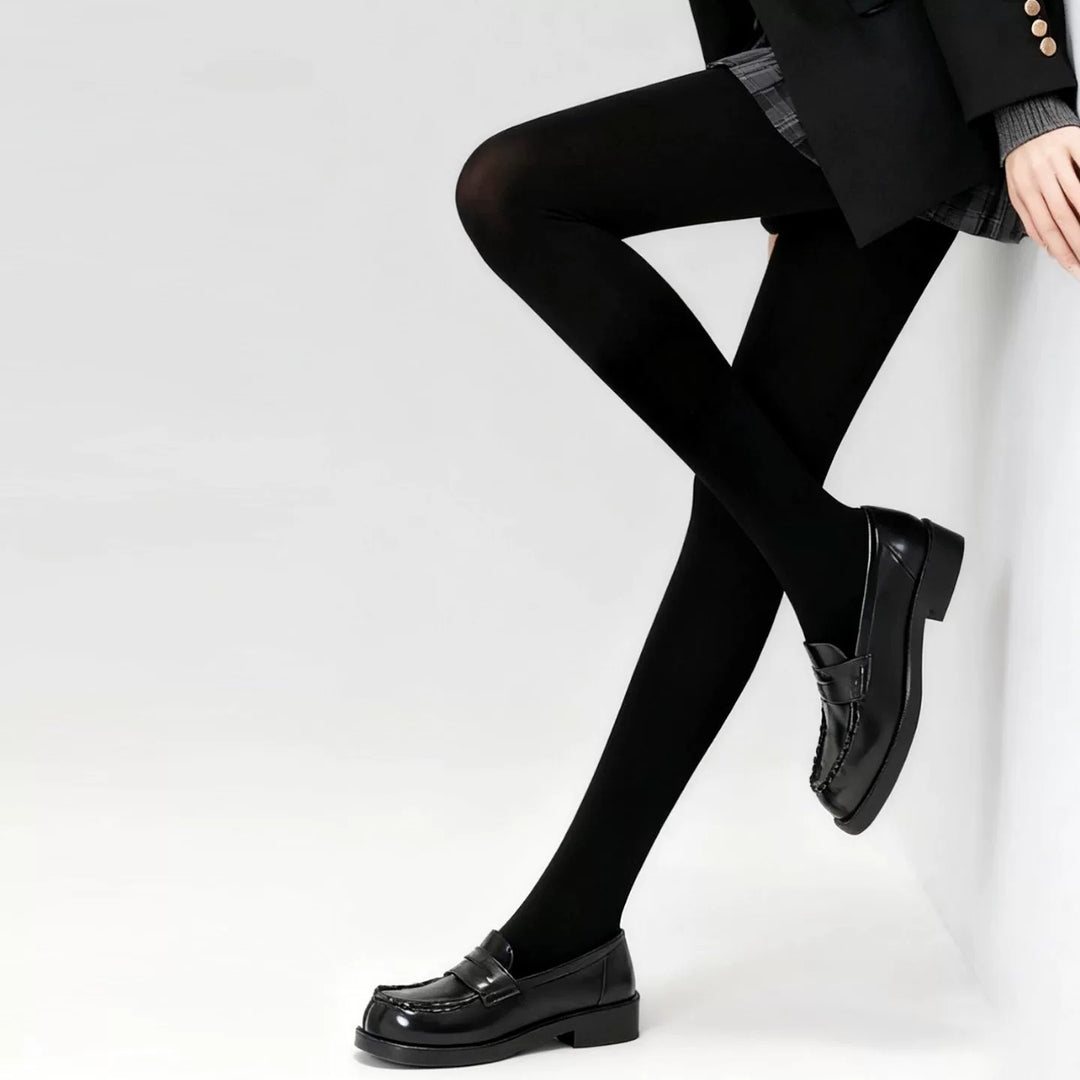 Solid Black Slimming Pantyhose, Various Thickness Options 45963:871175
