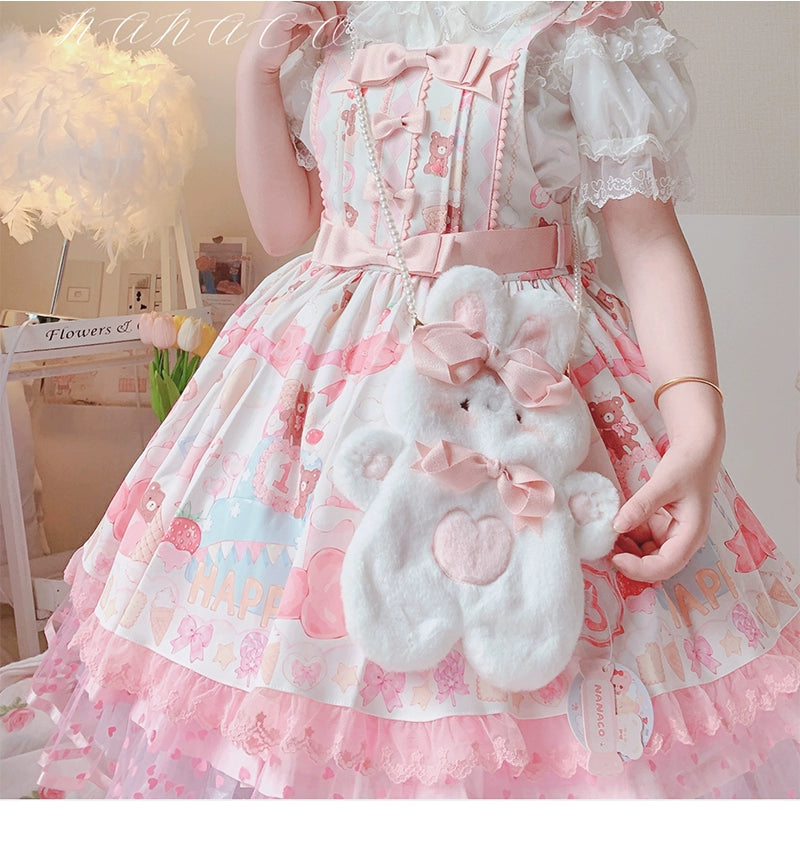 Sweet Lolita Bag Rabbit Crossbody Bag Cute Phone Bag 41086:686118