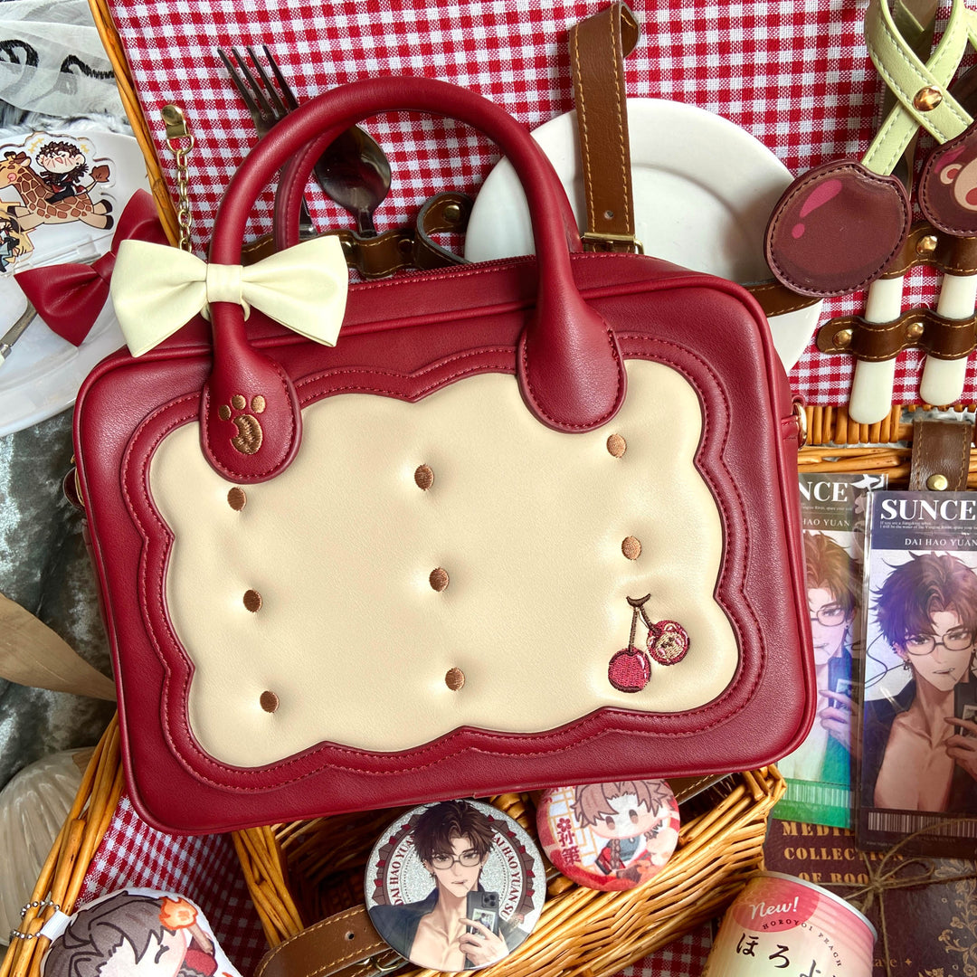 Cute Bow Bag Cherry Bear Cookie Crossbody Itabag 21908:331420 21908:331420