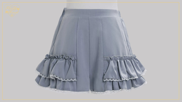 Jirai Kei Button Closure Dress Set Up, Chiffon Sleeves 45390:846552