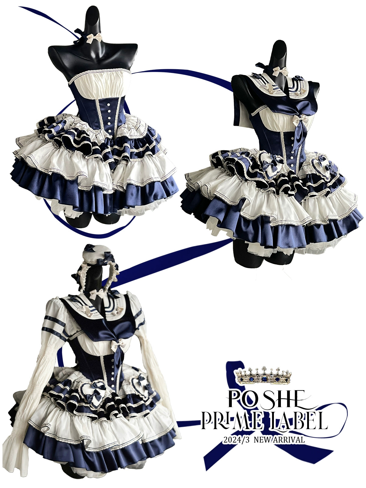 Lolita Dress Corset Dress Prom Dress 36402:548610