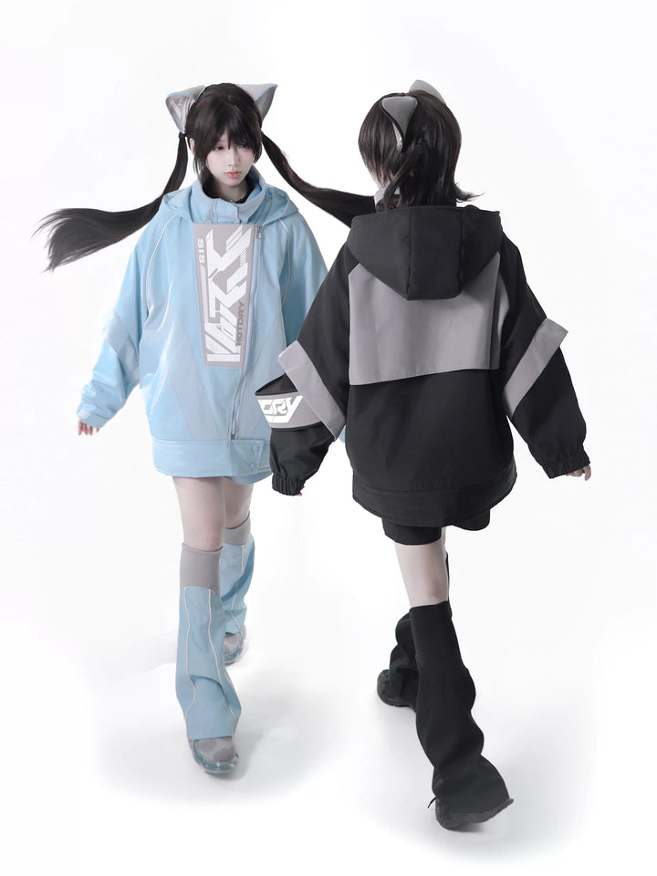 Tenshi Kaiwai Outfit, Windproof Jacket with Fleece Underlayer 44467:809411