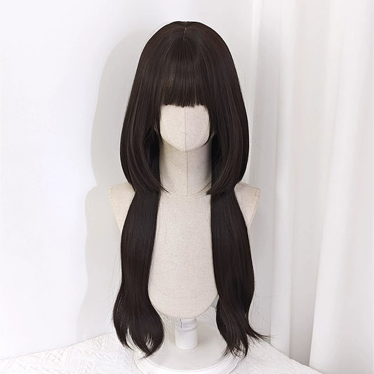 Jirai Kei Lolita Jellyfish Shape Dark Brown Wigs 22048:325290