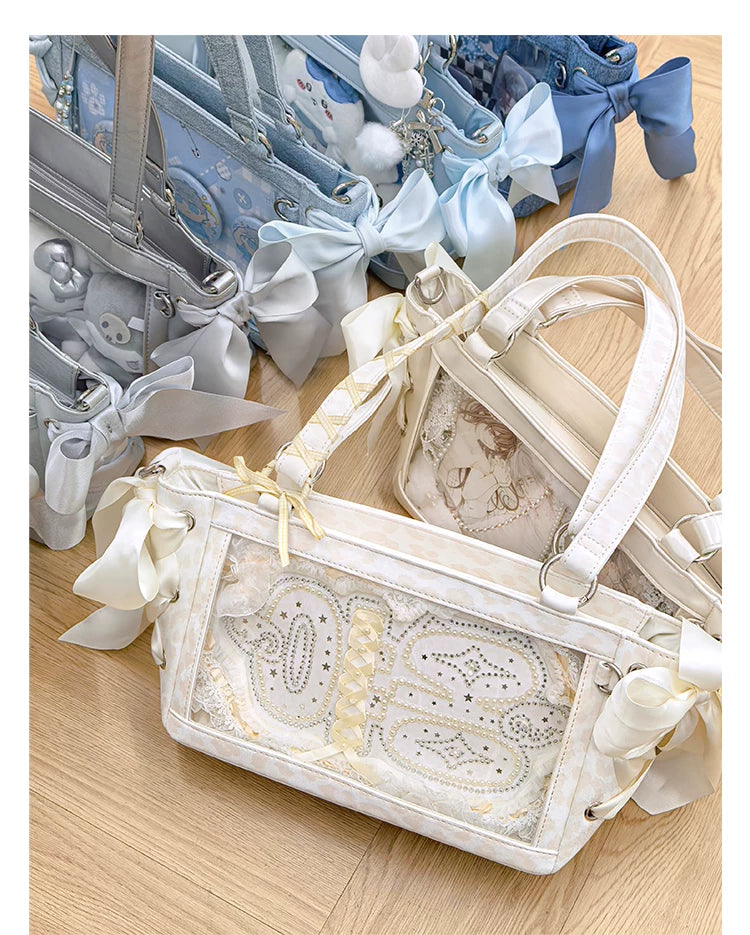 Daily Mini Ita Bag, Clear Window for Dolls & Badges 45427:849567