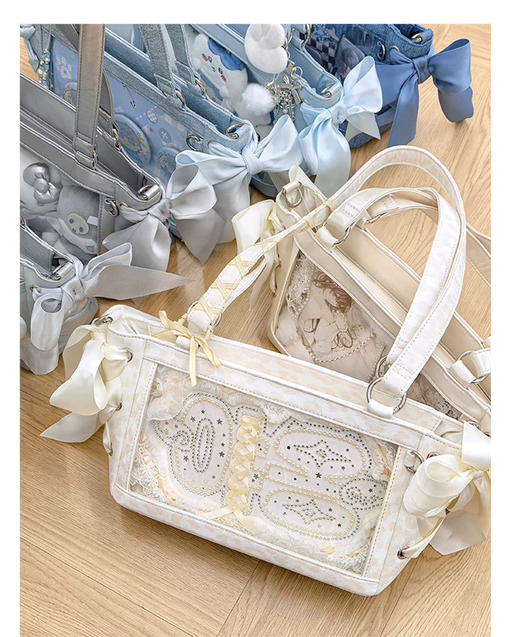 Daily Mini Ita Bag, Clear Window for Dolls & Badges 45427:849567