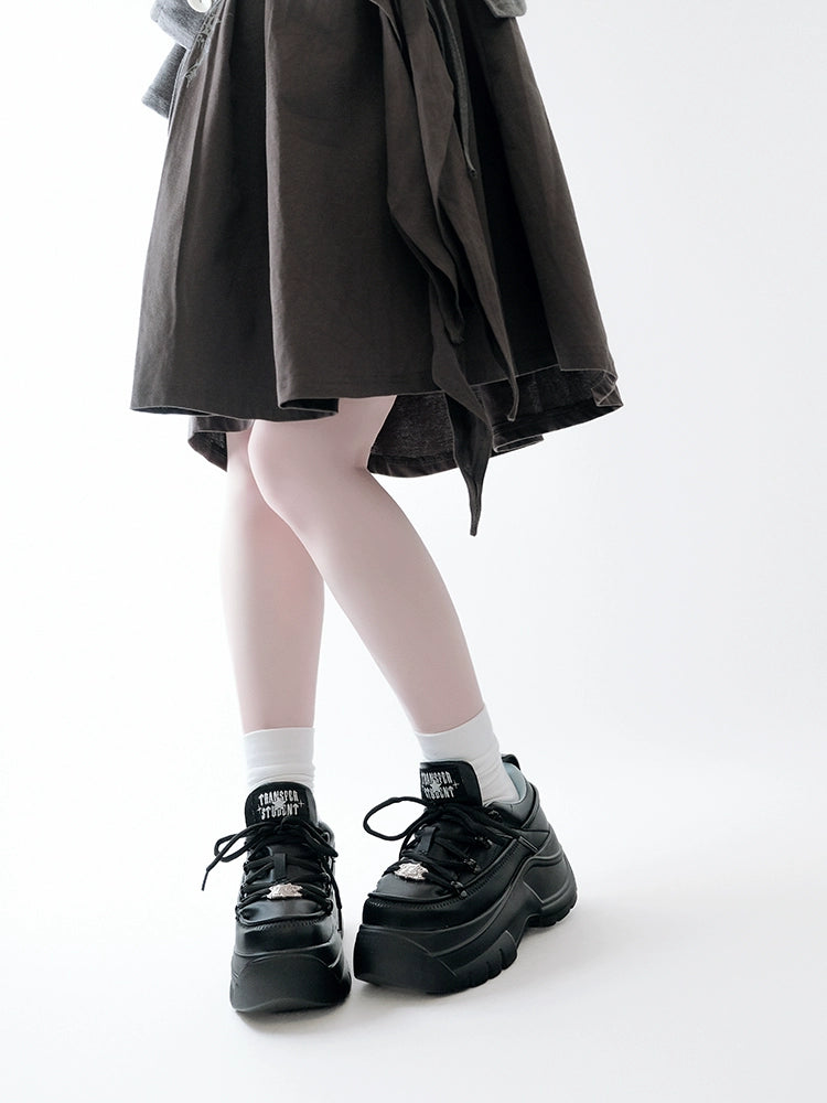 Jirai Kei High Platform Shoes, Casual Sneakers 44006:793183