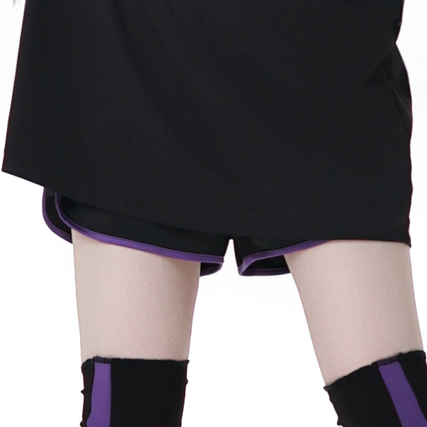 Jirai Kei T-shirt Outfit With Detachable Chain Accents (L M) 43194:771541