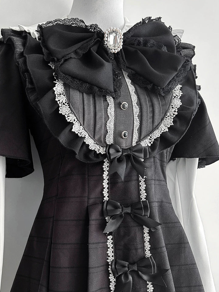 Jirai Kei Dress Set, Detachable Sleeves 45130:837194