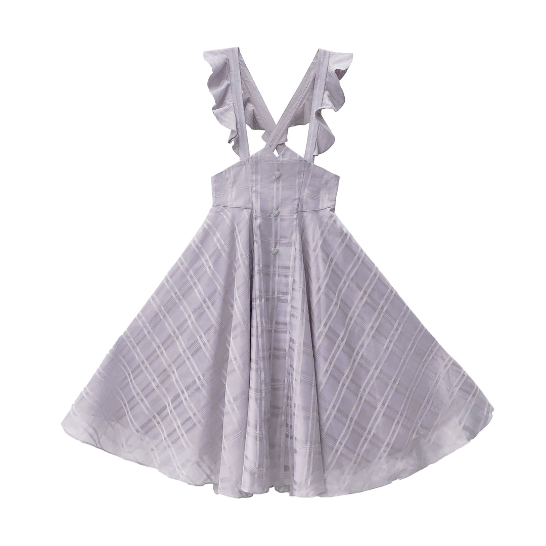 Ryousangata Inspired Jumper Dress Set, Heart-Shaped Buttons (L M S XL) 43502:778421