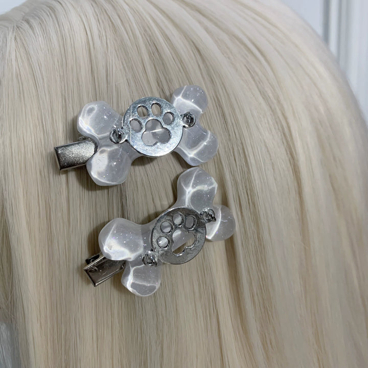 Subculture Bone Hair Clip Cute Bangs Clip 29282:464340 29282:464340