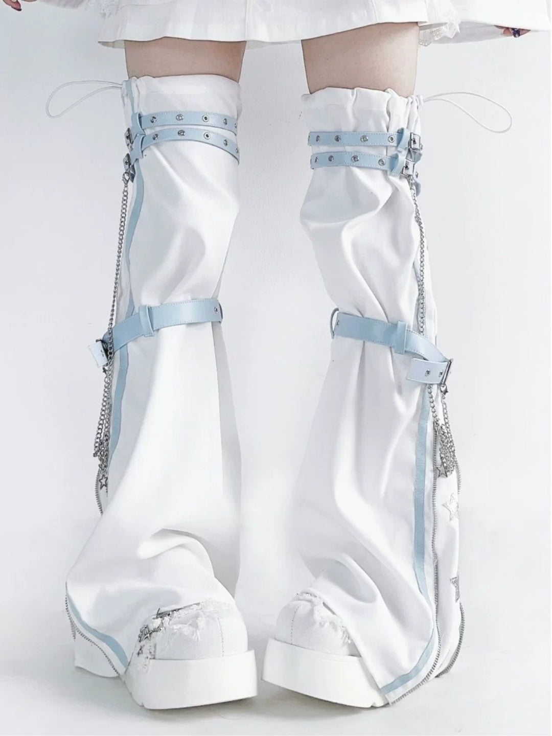 Tenshi Kaiwai Leg Warmers, Adjustable Straps & Star Accent 45870:867582