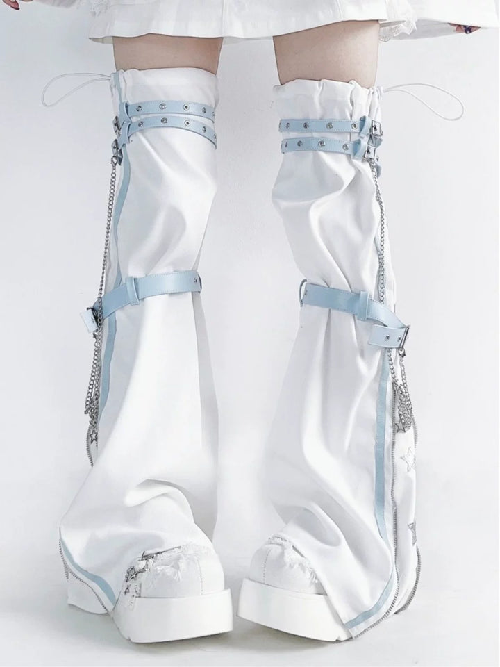 Tenshi Kaiwai Leg Warmers, Adjustable Straps & Star Accent 45870:867582
