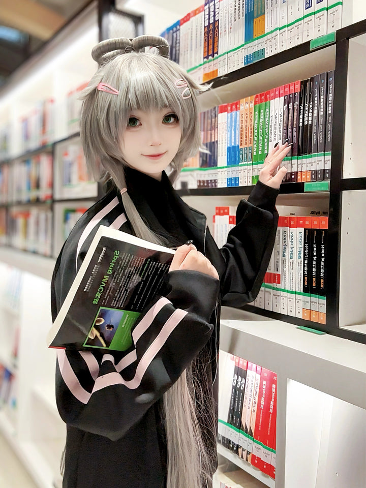 Black Jersey Jacket, Pink Stripes 44852:825891