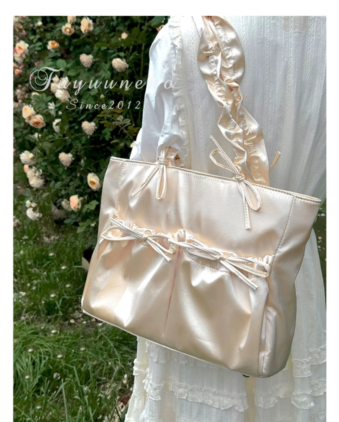 Imitation Silk Tote Itabag, Multiple Color 45430:851543