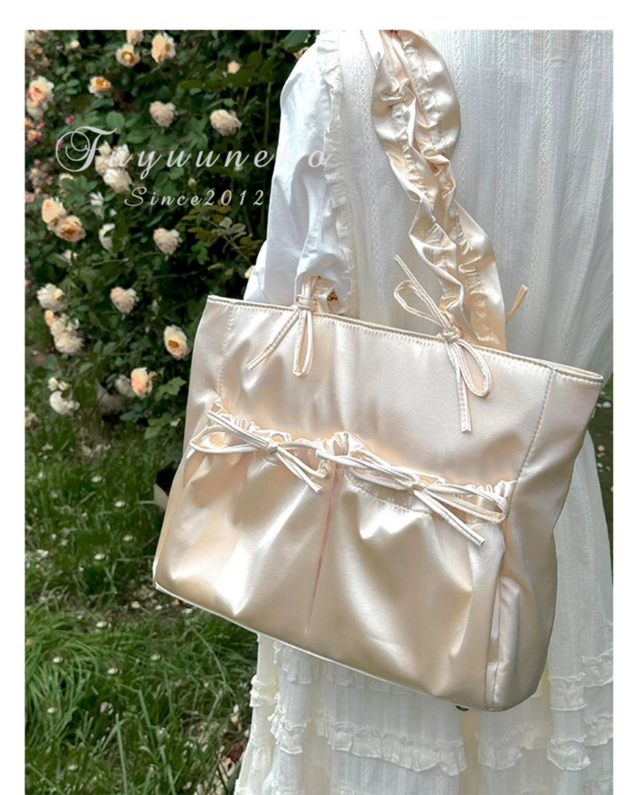 Imitation Silk Tote Itabag, Multiple Color 45430:851543