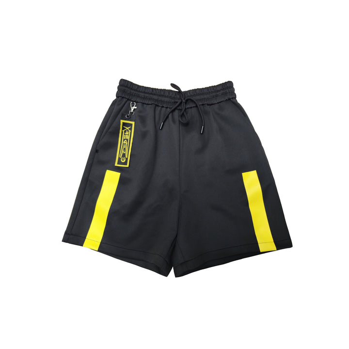 Jirai Kei Coat Black Yellow Plus Size Sports Set Night Glow Edition (L M XL / Shorts) 29698:358452 (L M XL / Shorts) 29698:358452