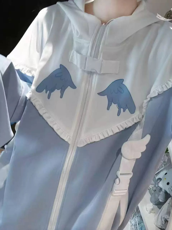 Tenshi Kaiwai Jacket and Shorts, Detachable Sleeves 44011:797003