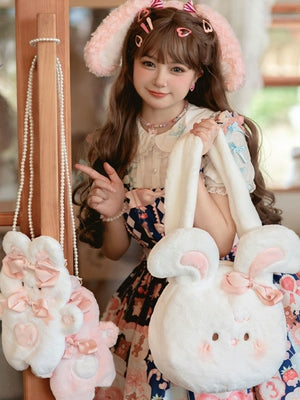 Lolita Plush Bag White Bunny Bag 32408:386050 32408:386050