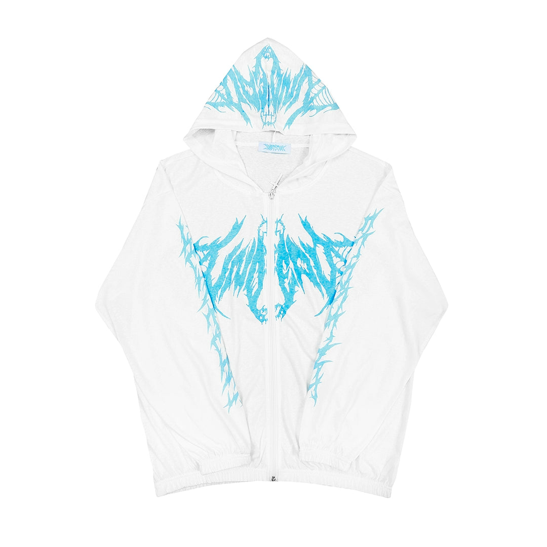 Jirai Kei Jacket Subculture Punk Hoodie Unisex Printed Top (L M XL) 39786:647522