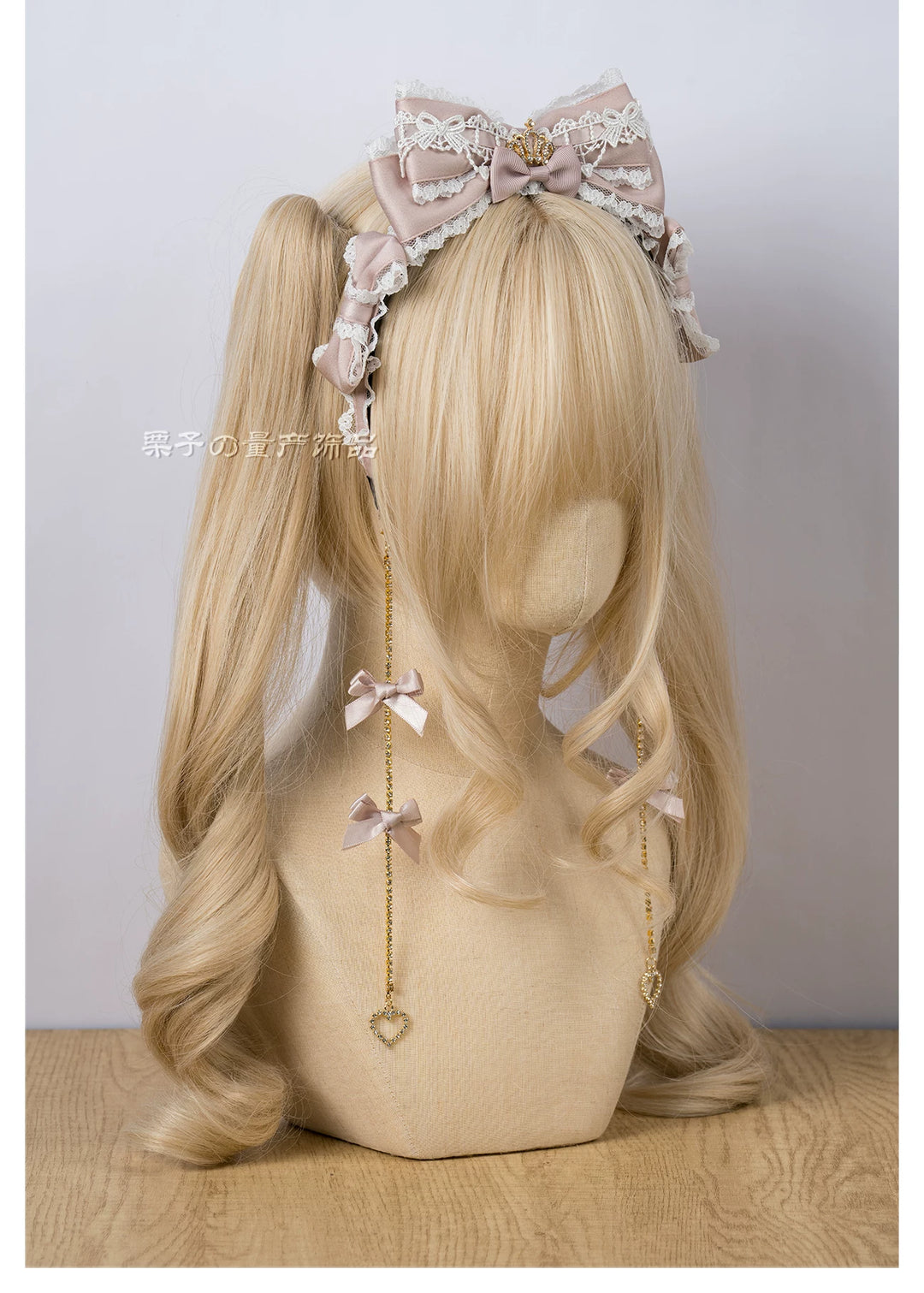Jirai Kei Bowknot KC, Rhinestone Crown 44956:832808