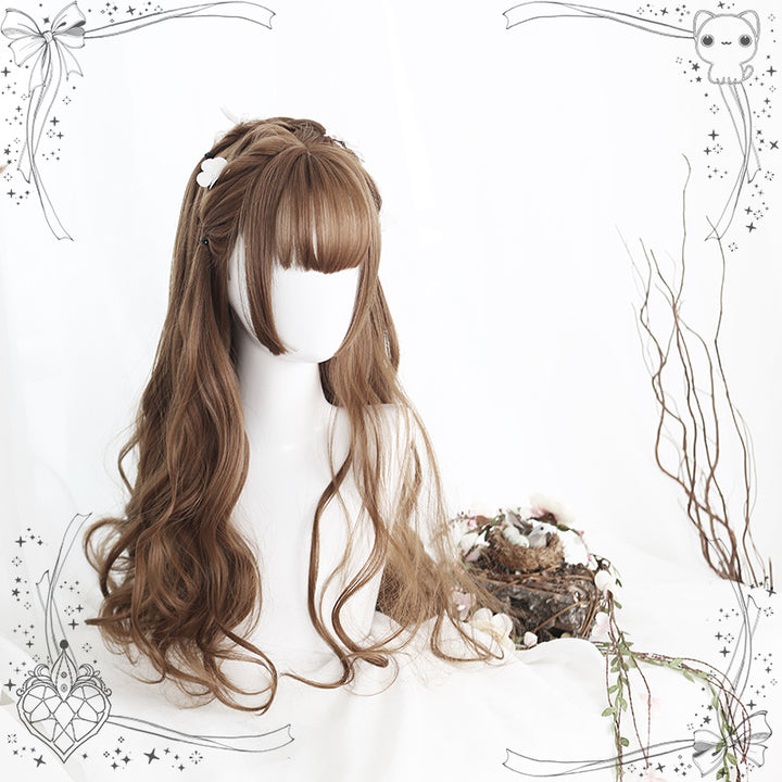 Harajuku Fashion Lolita Long Curly Wig 5Colors 22814:330386