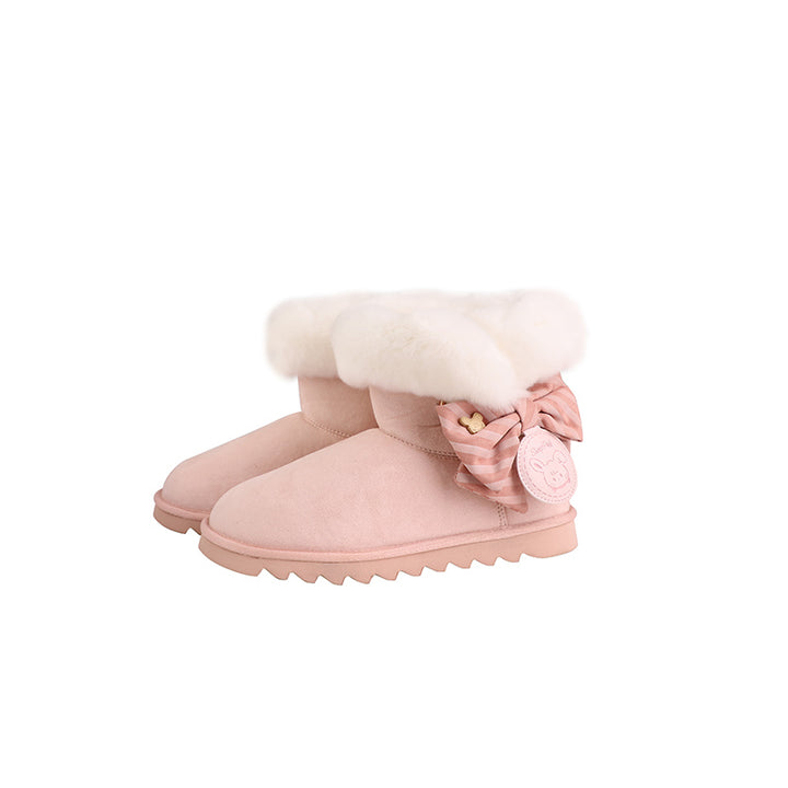 Kawaii Aesthetic Boots Winter Plush Warm Cotton Shoes Boots 33772:449682 33772:449682