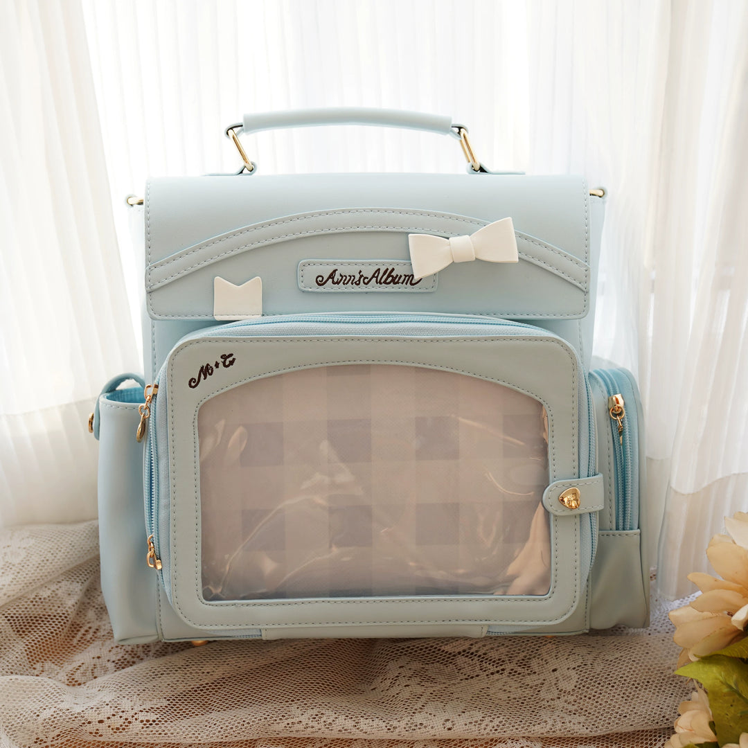 Kawaii Ita Bag with Crossbody Strap, Clear Window 45414:846800