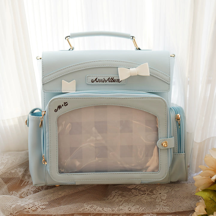 Kawaii Ita Bag with Crossbody Strap, Clear Window 45414:846800