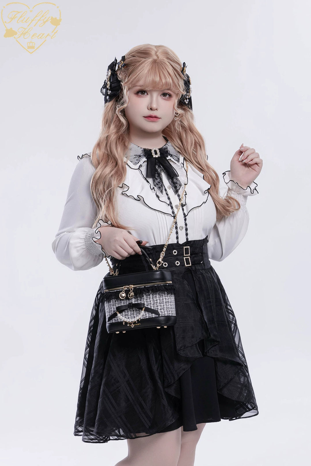 Ryousangata Bucket Hand Bag, Detachable Strap 45132:841654