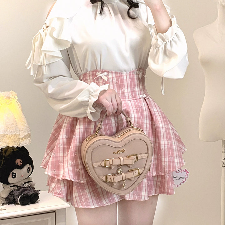Seiso Kei Solid Open-shoulder Blouse, Loose Fit 44001:792161