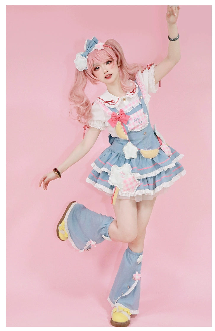 Sweet Lolita Dress Salopette Overall Skirt 37002:543876 37002:543876