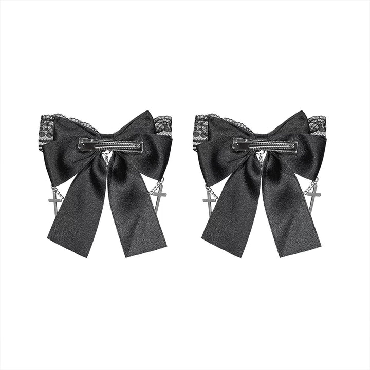 Punk Suspender Skirt, Stand Collar Blouse 45578:855980