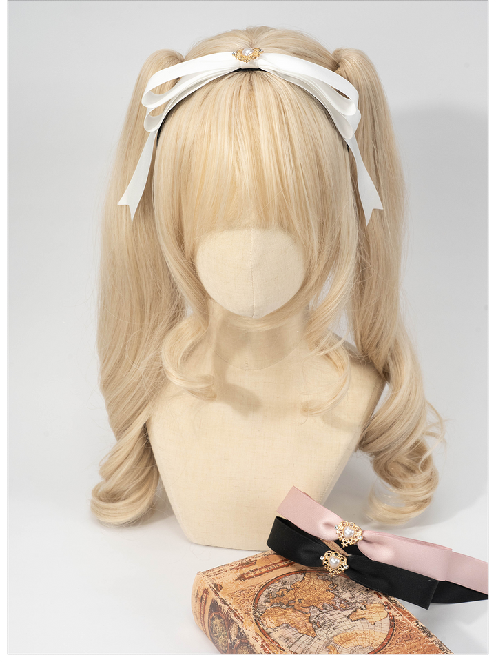 Lolita Headdress Jirai Kei Hairband Bow Headband Multi-color 35292:487774 35292:487774