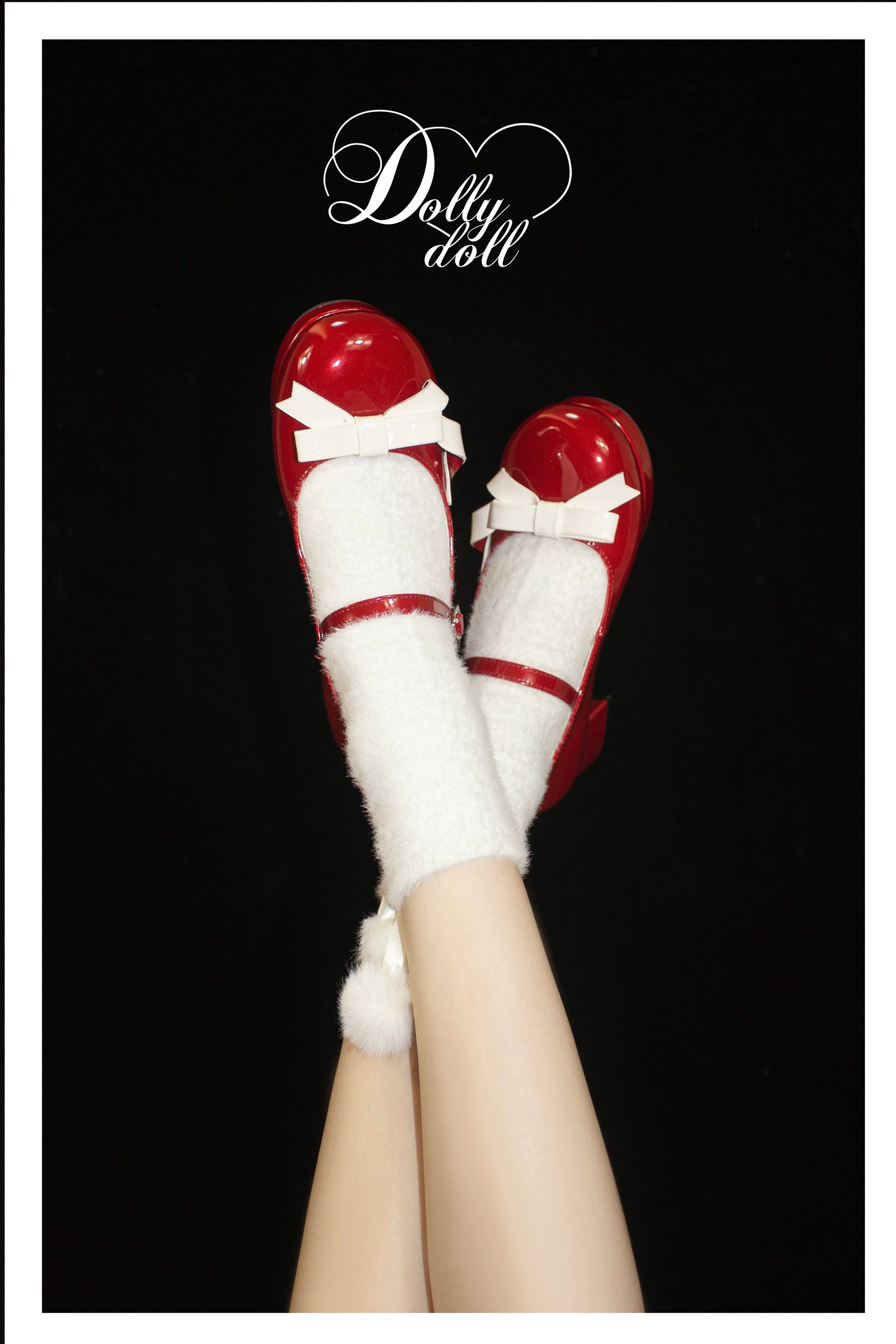 Lolita Shoes High Heels With Bowknot Shallow Mouth Shoes 37026:556764